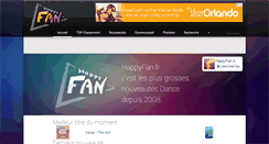 Desktop Screenshot of happyfan.fr