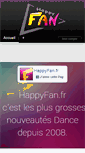 Mobile Screenshot of happyfan.fr